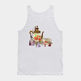 Victorian Coffee Tank Top